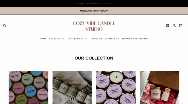 cozyvibecandleco.com