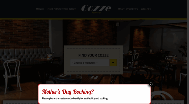 cozzerestaurant.co.uk