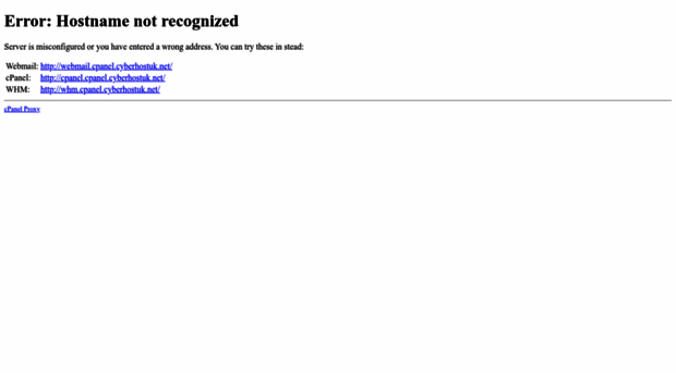cpanel.cyberhostuk.net