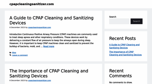 cpapcleaningsanitizer.com