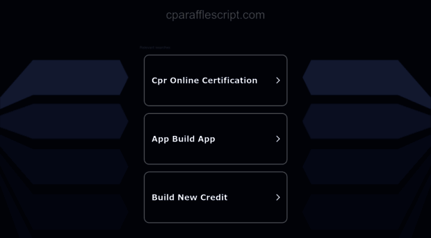 cparafflescript.com