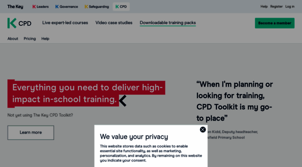 cpd.thekeysupport.com