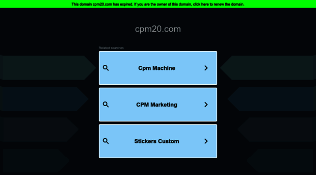 cpm20.com