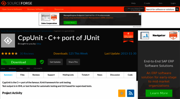 cppunit.sourceforge.net