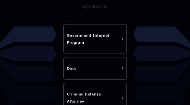 cpsar.com