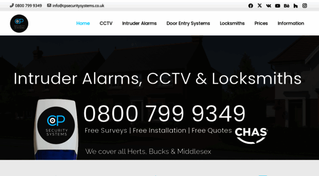 cpsecuritysystems.co.uk