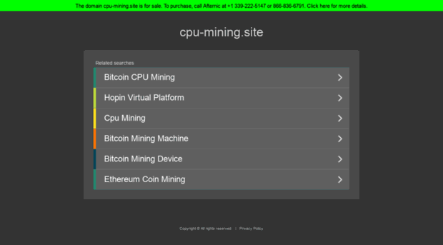 cpu-mining.site