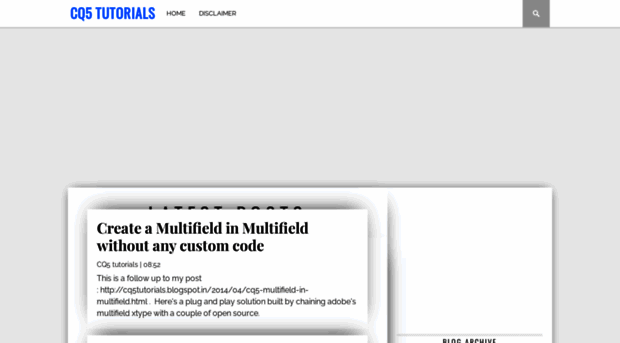 cq5tutorials.blogspot.com
