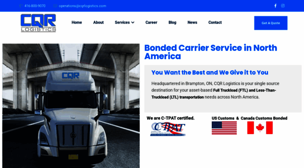 cqrlogistics.com