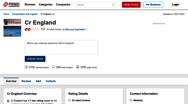 cr-england.pissedconsumer.com