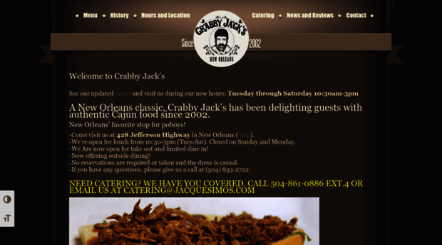 crabbyjacksnola.com