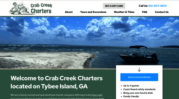 crabcreekcharters.com