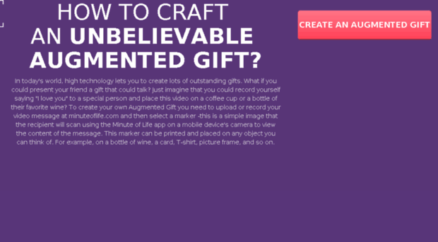 craftanaugmentedgift.com