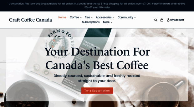 craftcoffeecanada.com