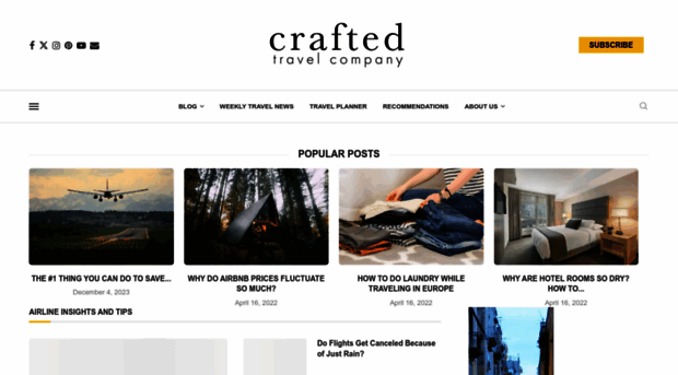 craftedtravelco.com