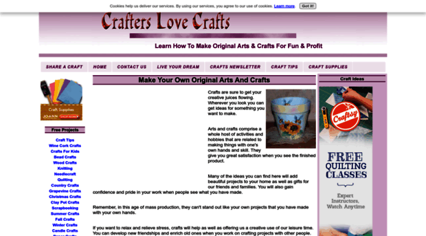 crafterslovecrafts.com