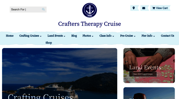 crafterstherapycruise.com