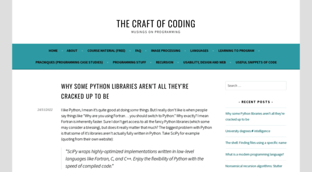 craftofcoding.wordpress.com