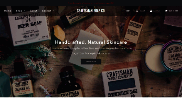 craftsmansoapco.com