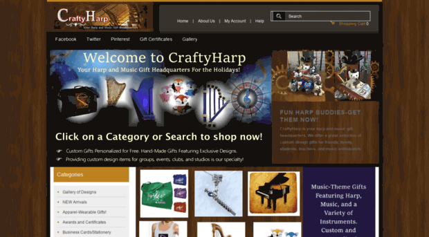 craftyharp.com