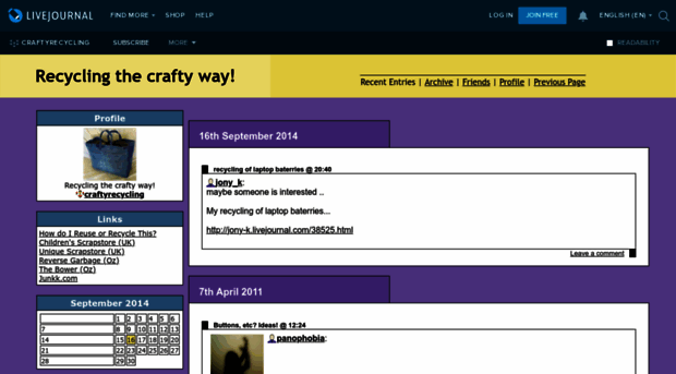 craftyrecycling.livejournal.com