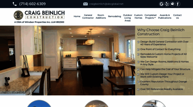 craigbeinlichconstruction.com