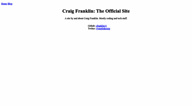 craigfranklin.dev