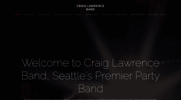 craiglawrenceband.com