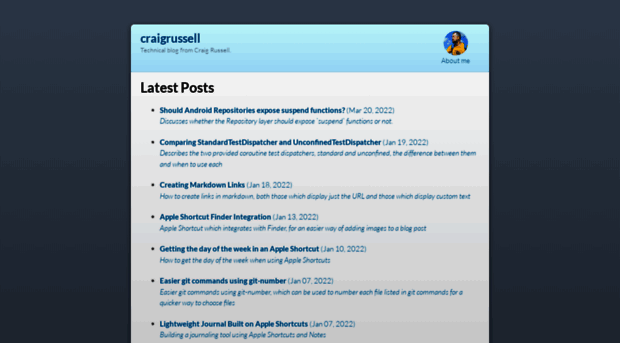 craigrussell.io