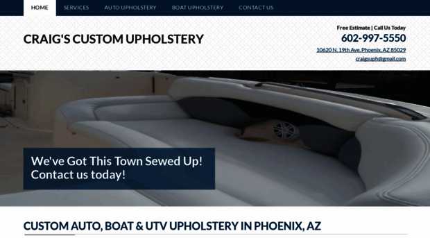 craigscustomupholstery.com