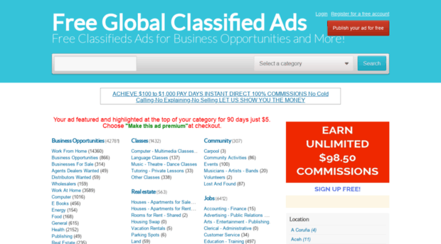 craigslistalternative.freeglobalclassifiedads.com