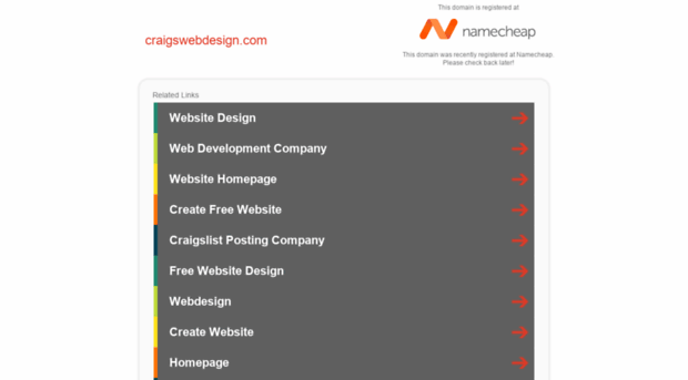 craigswebdesign.com