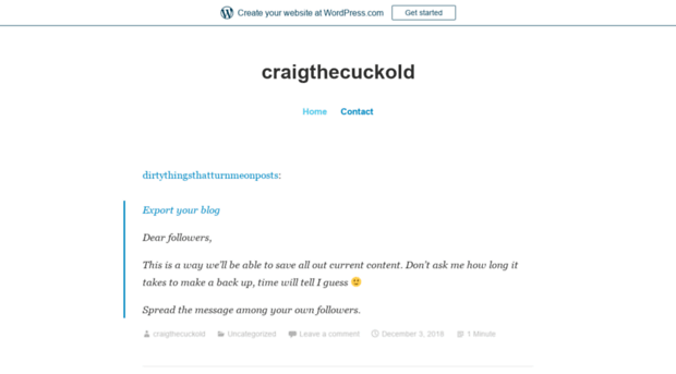 craigthecuckold.code.blog