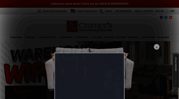 cramersfurniture.com