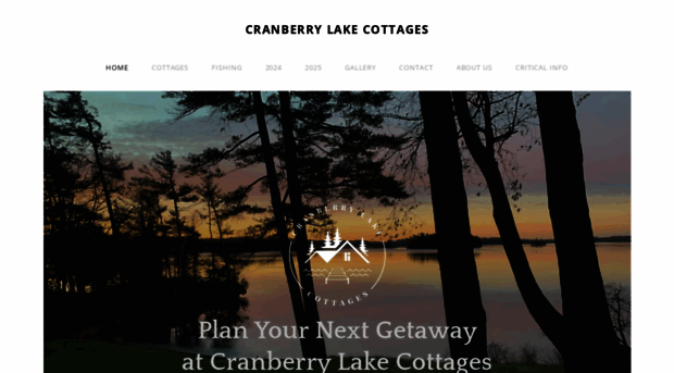 cranberrylakecottages.com