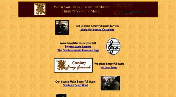 cranburymusic.com