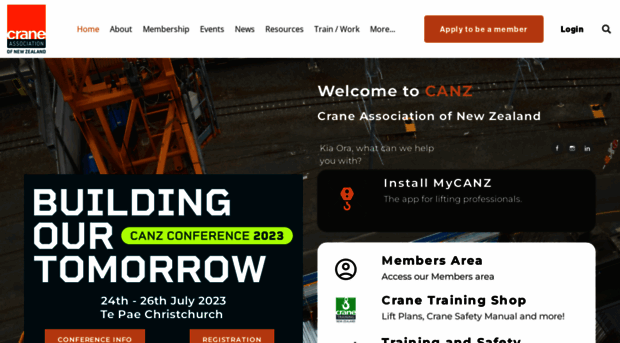 cranes.org.nz