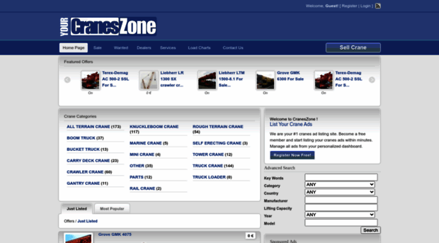 craneszone.com