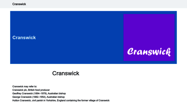 cranswick.com.au