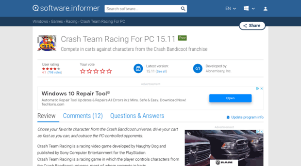 crash-team-racing-for-pc.software.informer.com