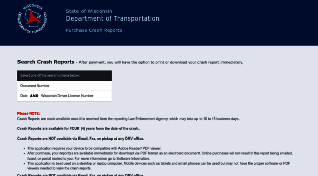 crashreports.wi.gov