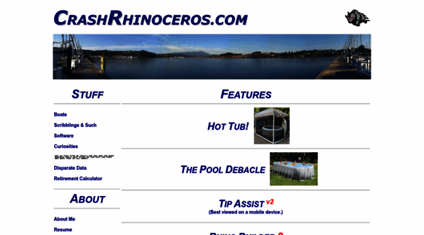 crashrhinoceros.com