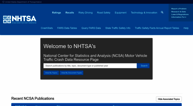 crashstats.nhtsa.dot.gov