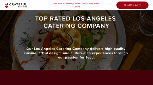 cratefulcatering.com