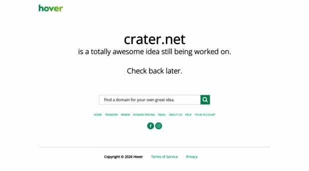 crater.net