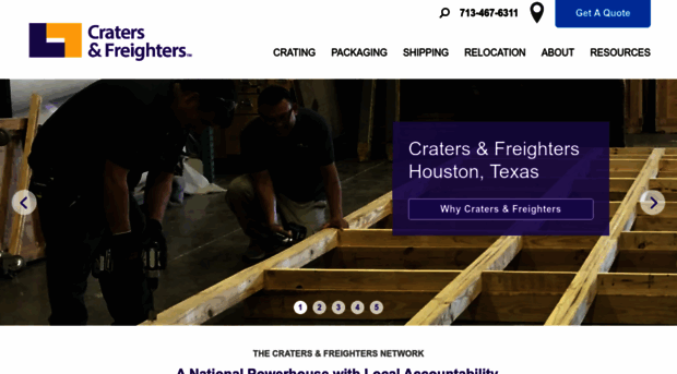 cratersandfreightershouston.com