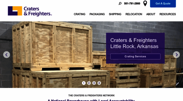 cratersandfreighterslittlerock.com