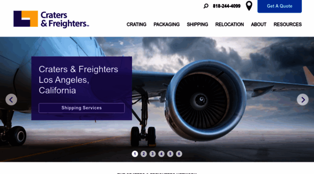 cratersandfreighterslosangeles.com