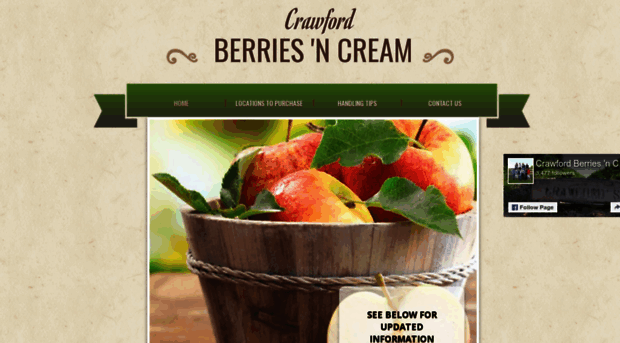 crawfordberriesncream.com