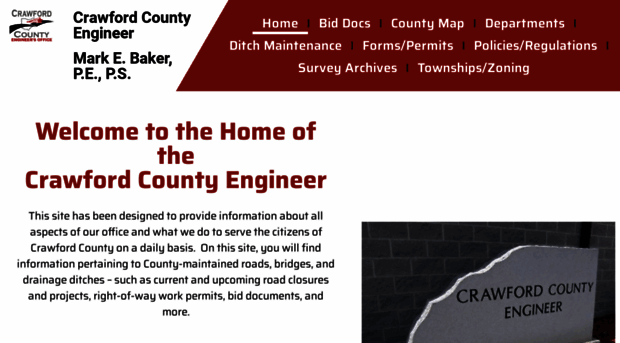 crawfordcountyengineer.com